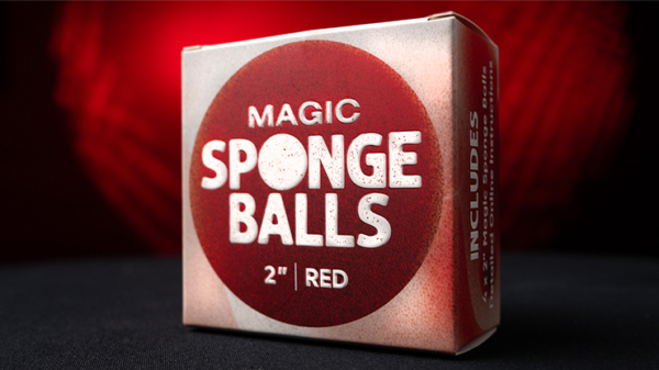 75617-full Magic Sponge Balls 50PK RED 2" by Murphy's Magic