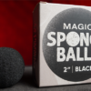 75618-full Magic Sponge Balls 50PK BLACK 2" by Murphy's Magic