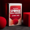 75621-alt3 Magic Sponge Ball to Square JUMBO RED by Murphy's Magic