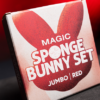 Magic Sponge Bunny Rabbit Set (Red) by Murphy's Magic