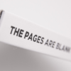 The Pages Are Blank by Michael Feldman - Book