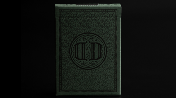 75709-full Smoke & Mirrors Anniversary Edition: Green Playing Cards by Dan & Dave