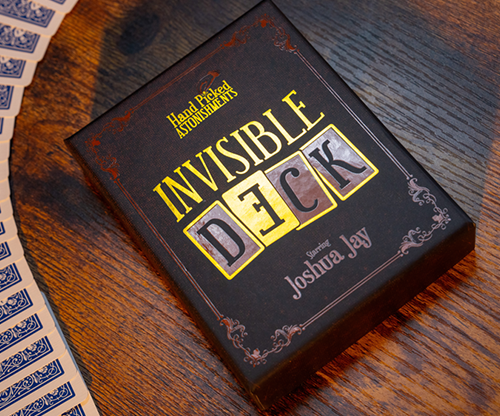 75941-full Hand Picked Astonishments INVISIBLE DECK with Joshua Jay by Murphy's Magic