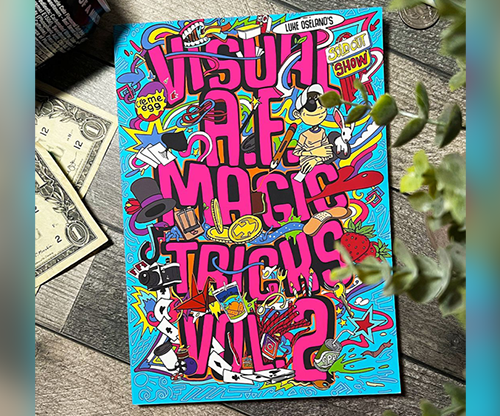 Visual A.F. Magic Tricks Volume 2 by Luke Oseland - Book