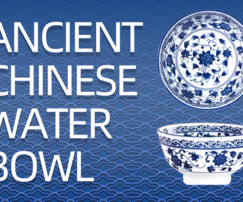 Ancient Chinese Water Bowl by JT