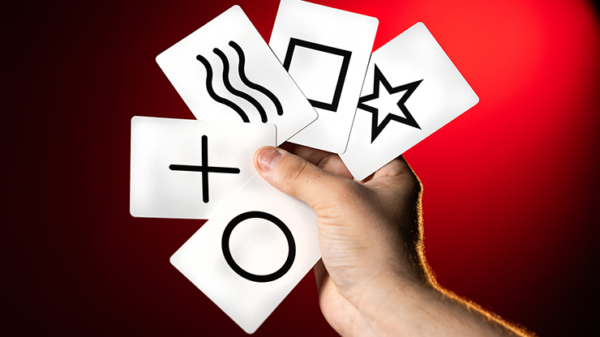 76044-alt1 Bicycle ESP Deck Red (55 Cards)