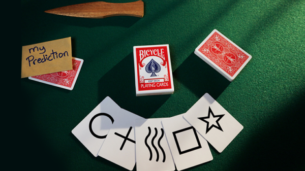 76044-alt5 Bicycle ESP Deck Red (55 Cards)