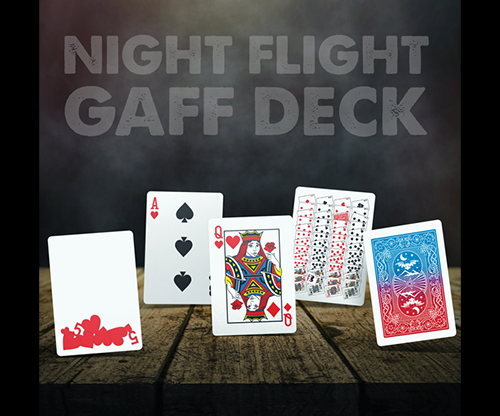 76163-full Elite Night Flight (Gaff) Playing Cards by Steve Dela - Trick