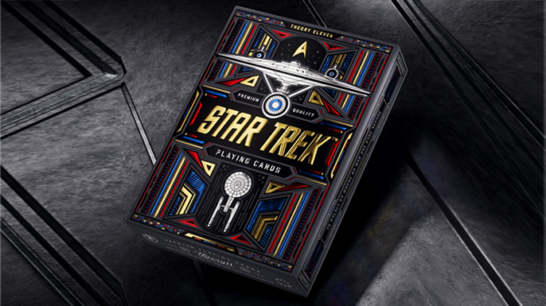 76292-full Star Trek Dark Edition (Black) Playing Cards by theory11