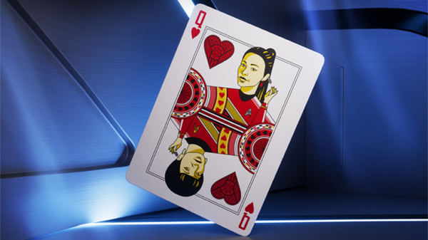76304-alt2 Star Trek Light Edition (White) Playing Cards by theory11