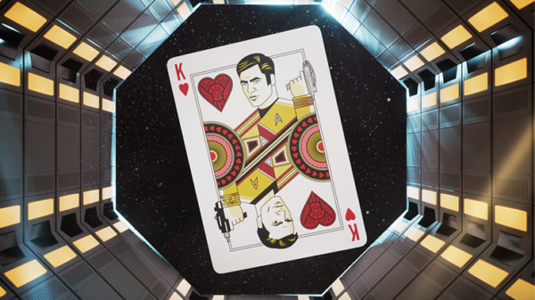 76304-alt5 Star Trek Light Edition (White) Playing Cards by theory11