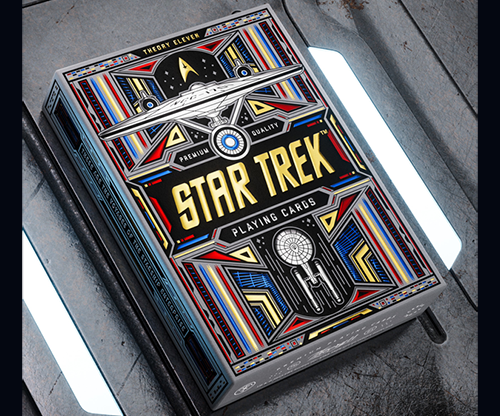 76304-full Star Trek Light Edition (White) Playing Cards by theory11