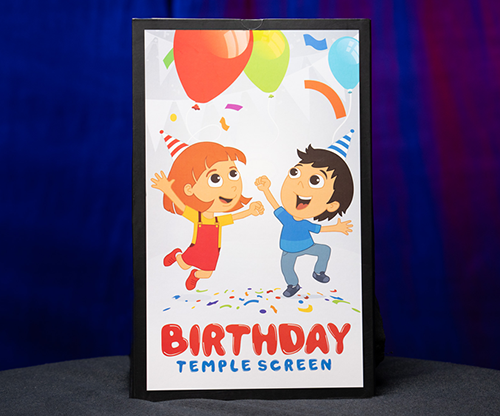 Temple Screen (Birthday) by Murphys Magic