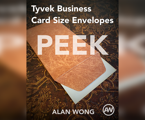 76393-full Tyvek Business Card Size Peek Envelopes (10 pk.) by Alan Wong