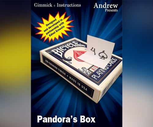 PANDORA'S BOX (Red) by Andrew Presents and Ednei Ernesto