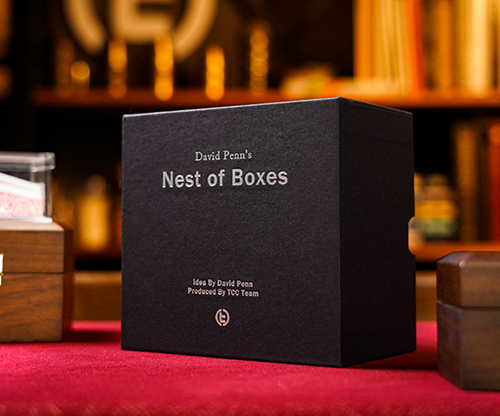 Mystery Solved Nest of Boxes by David Penn