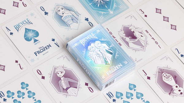 76657-alt2 Bicycle Disney Frozen Playing Cards by US Playing Card Co