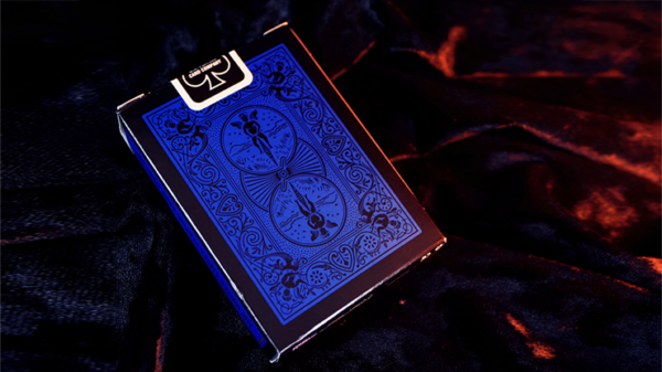 76766-alt1 Bicycle Reverse (Blue) Playing Cards