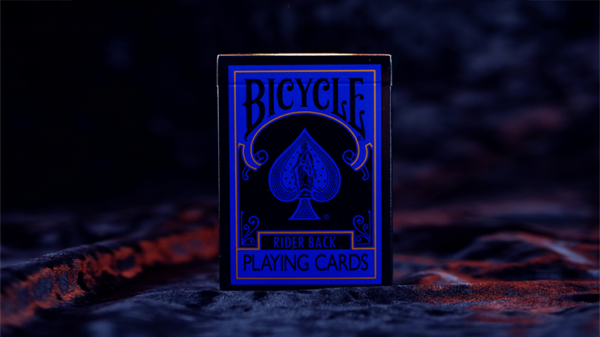 76766-full Bicycle Reverse (Blue) Playing Cards