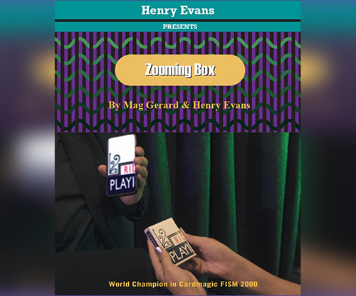 Zooming Box (Blue) by Mag Gerard and Henry Evans