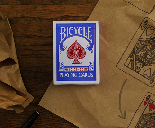 My Coloring Deck by Jordan Victoria (Blue)