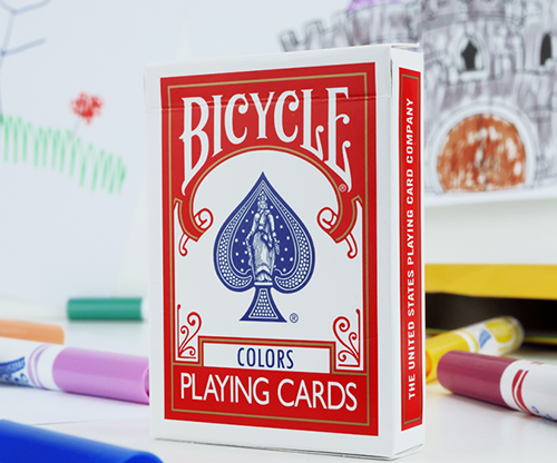 Bicycle Colors by Jordan Victoria (Red deck + 11 routines)