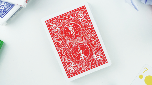 76864-alt3 Bicycle Colors by Jordan Victoria (Blue deck + 11 routines)