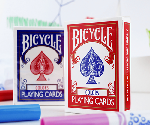 Bicycle Colors by Jordan Victoria (Blue deck + 11 routines)