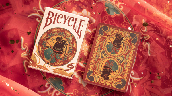 76867-alt1 Bicycle Chinese Zodiac (Rat) Playing Cards by US Playing Card Co