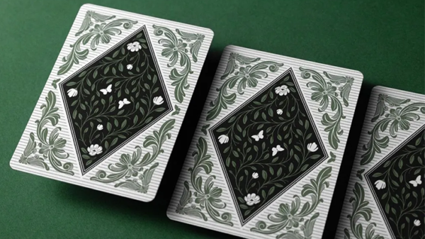 76902-alt1 Magnolia White Playing Cards