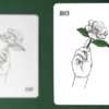 76902-alt3 Magnolia White Playing Cards