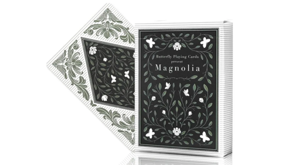 76902-full Magnolia White Playing Cards