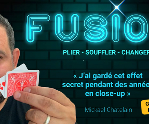 Fusion (Blue) by Mickael Chatelain