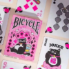 77222-full Bicycle Cat (Pink) Playing Cards by US Playing Card Co.