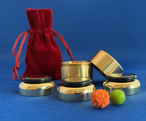 77248-full Three Shell Game (Brass) by Leo Smetsers