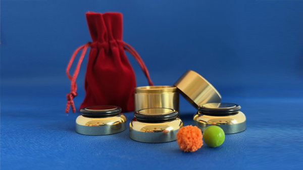 77248-full Three Shell Game (Brass) by Leo Smetsers