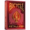 Bicycle Metalluxe Red Playing Cards by US Playing Card Co.