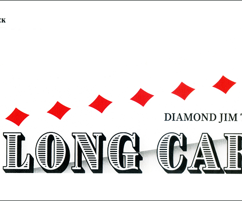 Long Card (Black) by Diamond Jim Tyler