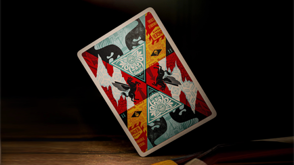 77426-alt3 Obey Collage Edition Playing Cards by theory11