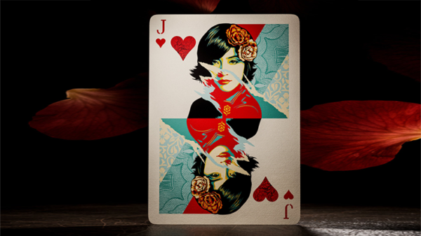 77426-alt4 Obey Collage Edition Playing Cards by theory11