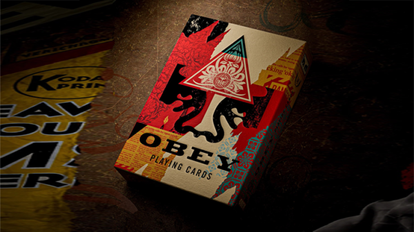 77426-full Obey Collage Edition Playing Cards by theory11