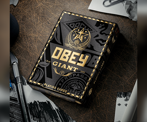 77427-full Obey Gold Edition Playing Cards by theory11