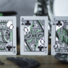Reflections Epiphany (Green) Playing Cards by Emily Sleights