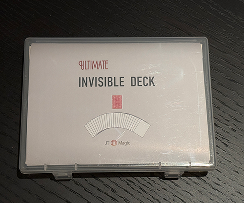 Ultimate Invisible Deck by Sway Liu and JT Magic (Blue)