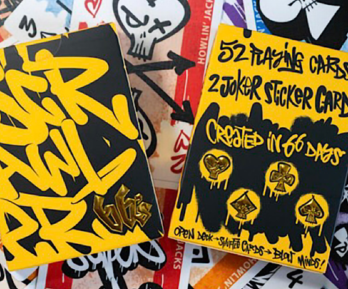 77646-full Scrawler 66's Playing Cards by Howlin' Jacks