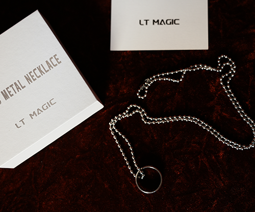 Liquid Metal Necklace by LT Magic'