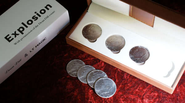 77820-alt1 Explosion (Half Dollar) by Dean Dill and LT Magic