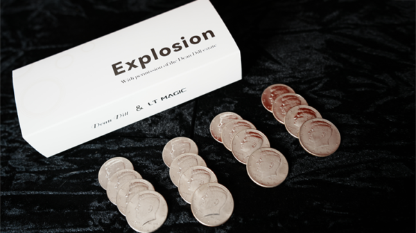 77820-alt4 Explosion (Half Dollar) by Dean Dill and LT Magic