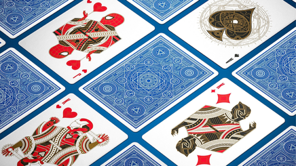 78010-alt4 Avengers: Blue Edition Playing Cards by theory11