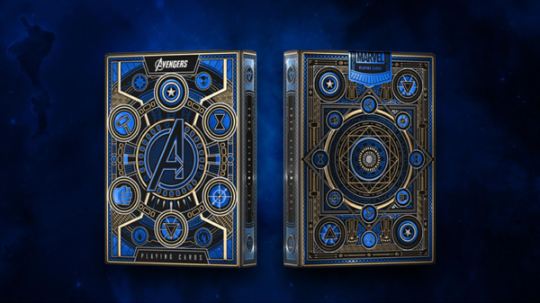 78010-alt5 Avengers: Blue Edition Playing Cards by theory11